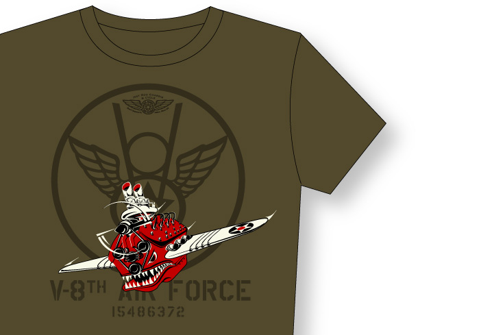 Hot Rod CHassis & Cycle V8th Air Force